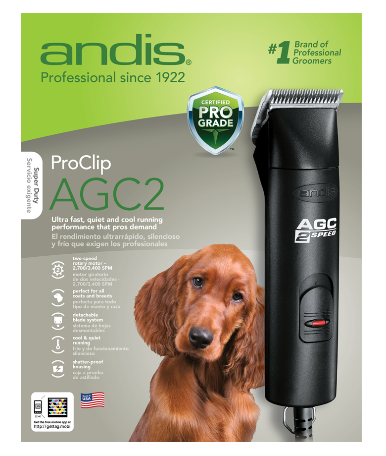 Andis ProClip AGC2 2-Speed Detachable Blade Clipper