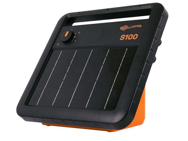 Gallagher S100 Portable Solar Fence Energizer G34610 