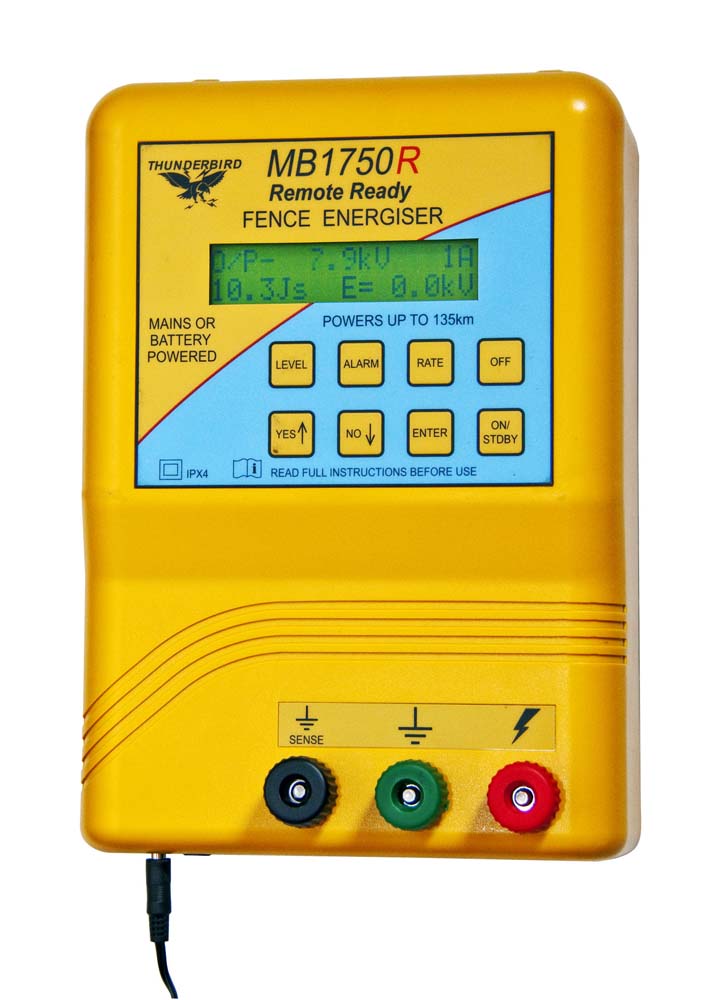 Thunderbird Energizer Mains/Battery 135km MB1750R