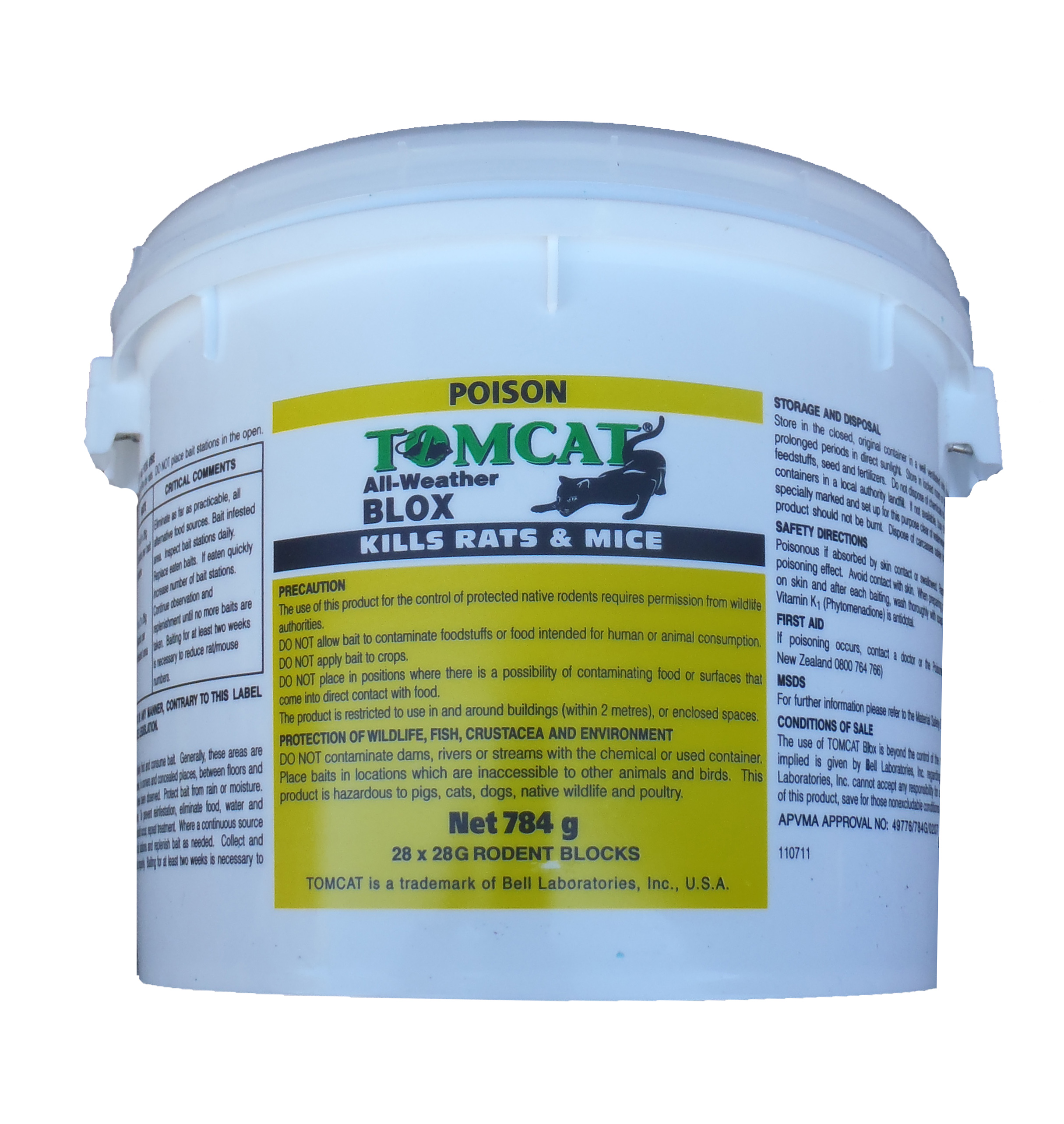 Tomcat All Weather Blox 784g (Green)