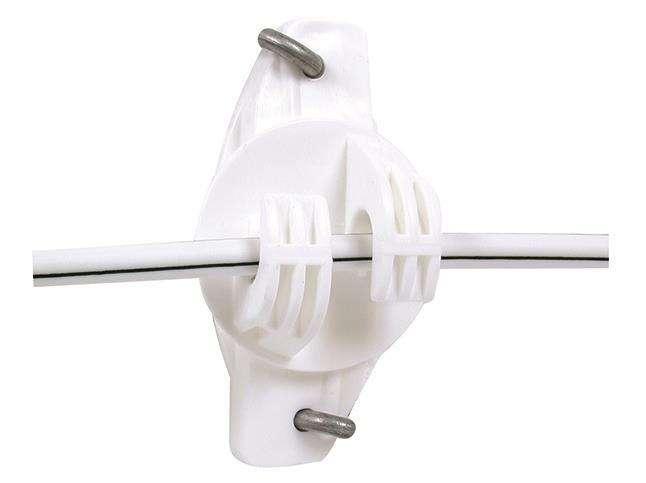Gallagher Wood Post Wide Jaw Claw Insulator G67614 25Pack