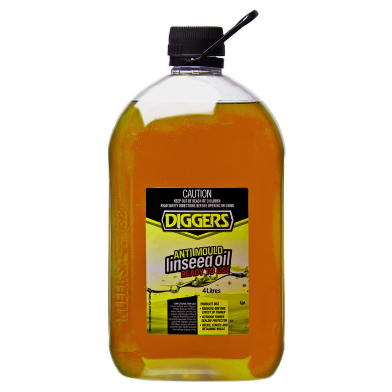 Diggers Anti-Mould Linseed Oil 4L