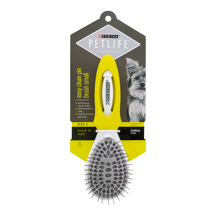 Petlife Professional Easyclean Pin Brush Small