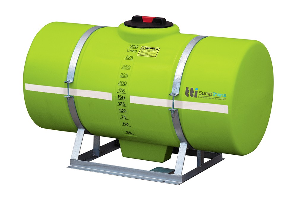 SumpTransTank 300L - Strap Mount, Circle End - 20 Year Warranty